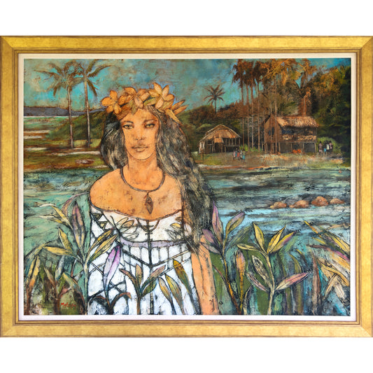 Original Painting by Rob Malcolm "Whispers in Paradise" 94cm x 66cm