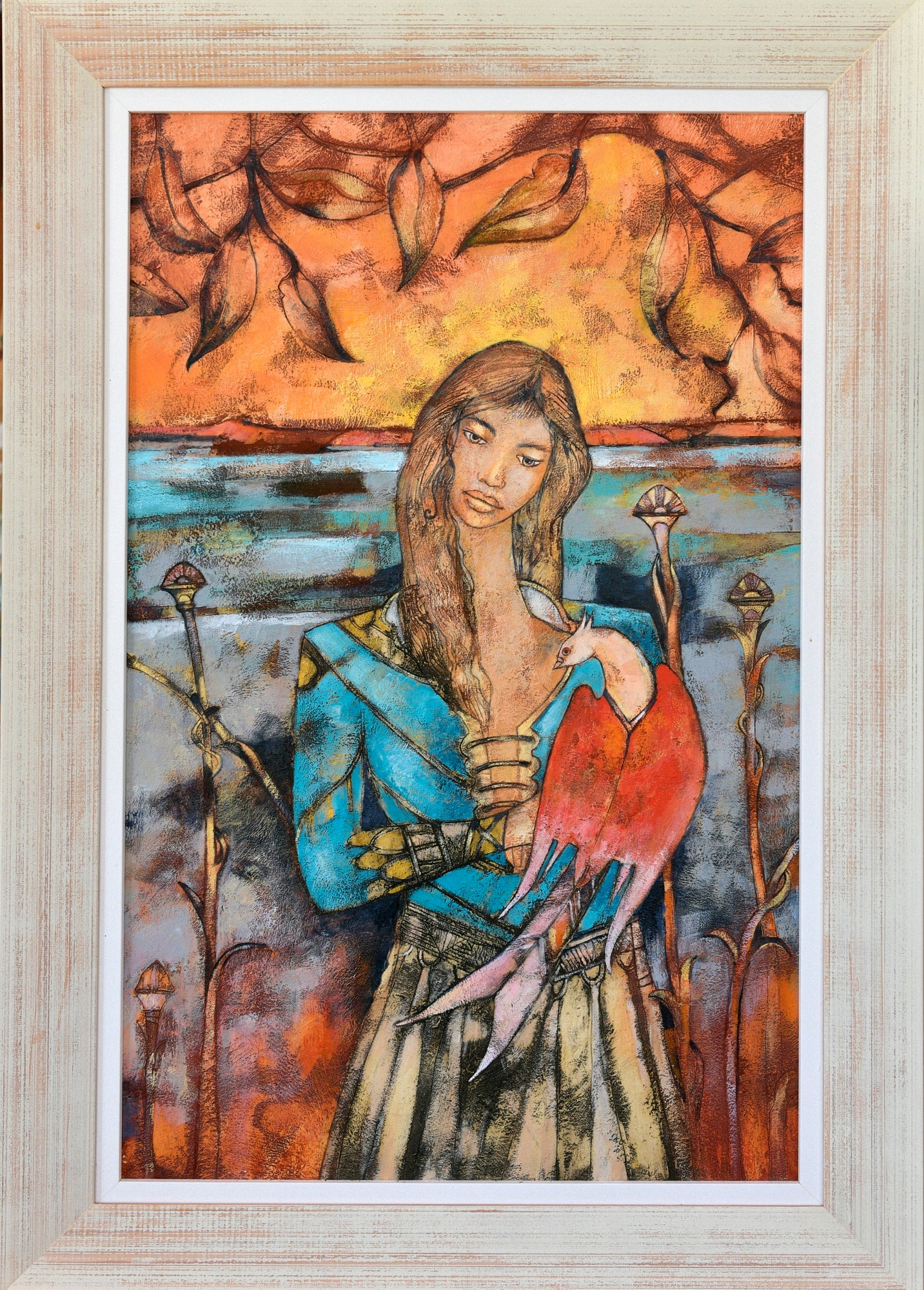 Original Painting by Rob Malcolm :"Companion" 60cm x 87cm