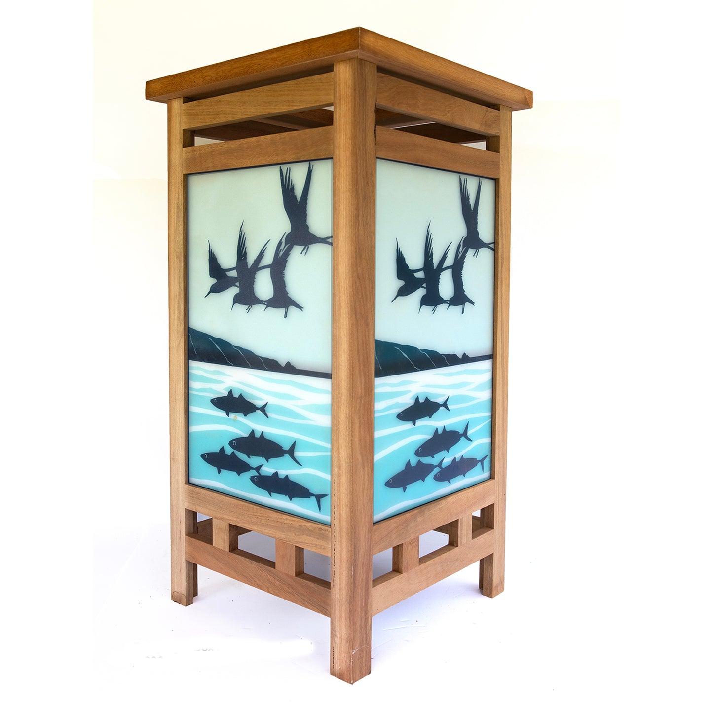 Hand Crafted Lamps By Rob Malcolm "Beach House Entry lantern"