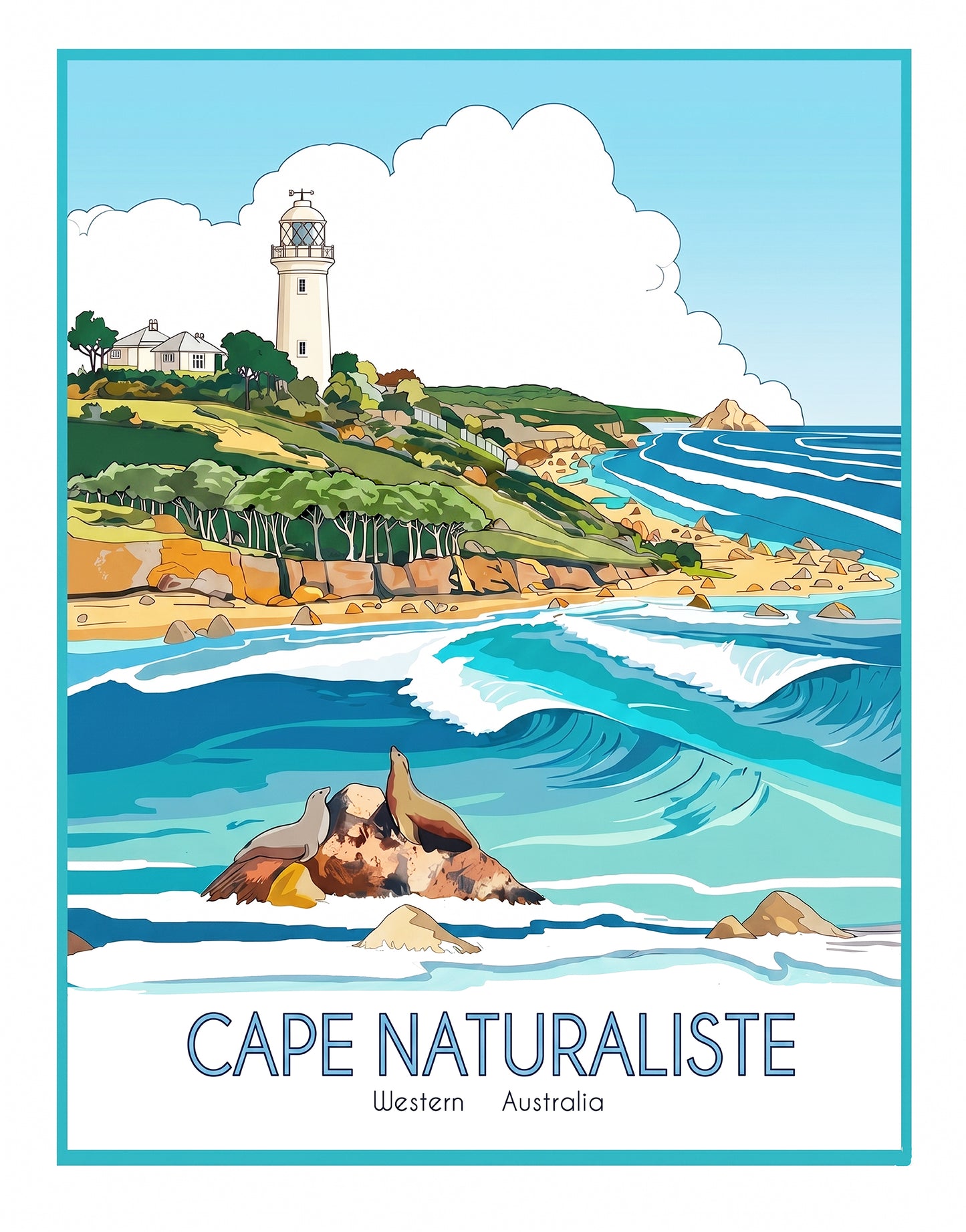 Cape Naturaliste poster