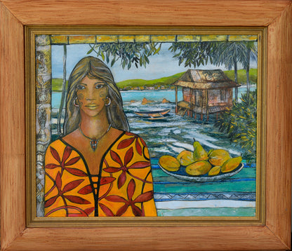 Original painting "Paradise Found" by Rob Malcolm