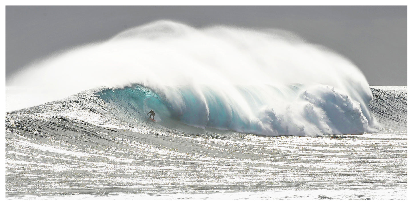 Poster  "Yallingup Main Break Big Wednesday."