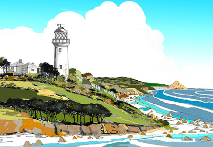 Limited Edition Art Print By Rob Malcolm "Cape Naturaliste Print" 40cm x 60cm